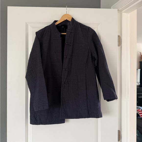 Eileen Fisher Jackets & Blazers - Women's Eileen Fischer Asian style coat